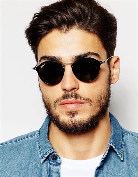 ray ban circle sunglasses men.